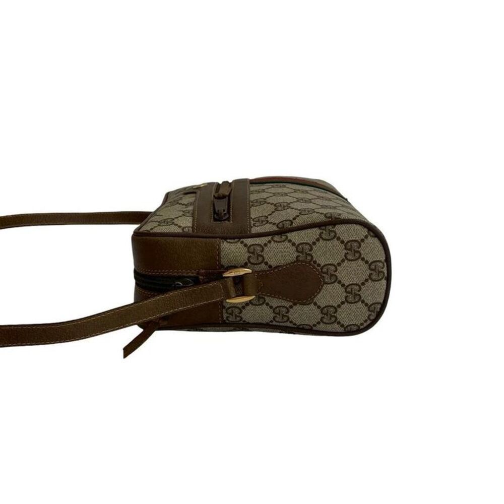 Pre Loved gucci Monogram Crossbody Bag Women brown | brown Shoulder Bags - Picture 6 of 8